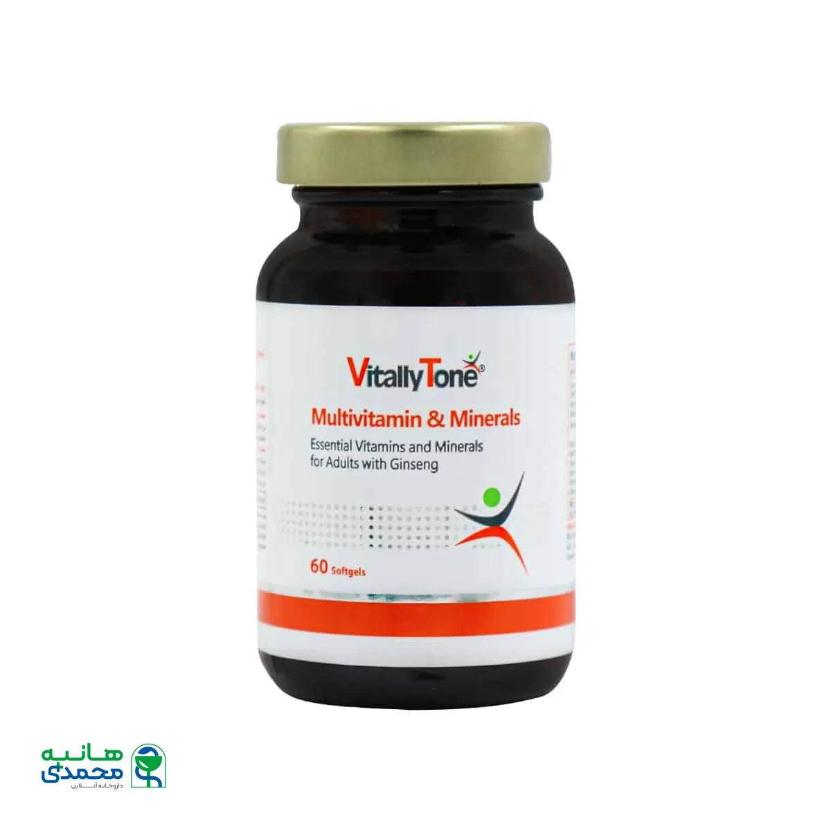 قیمت کپسول ژلاتینی نرم مولتی ویتامین و مینرال ویتالی تون