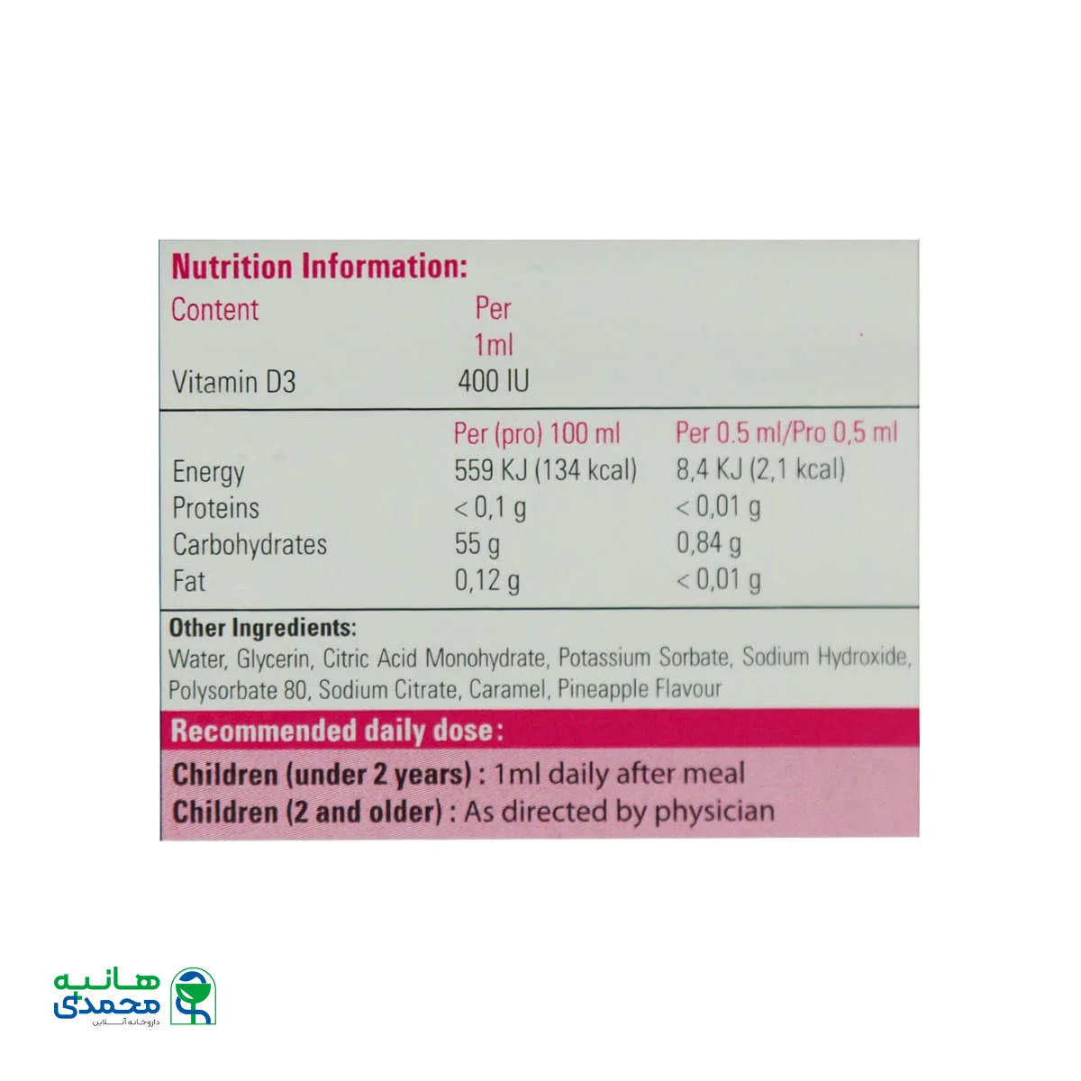 قطره دی ترول ویتان