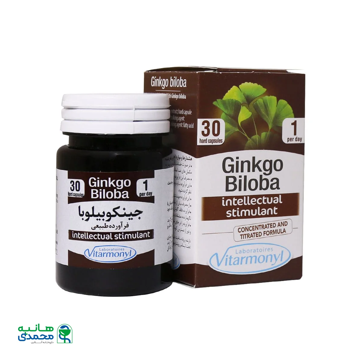 کپسول جینکوبیلوبا ویتارمونیل ۳۰ عدد