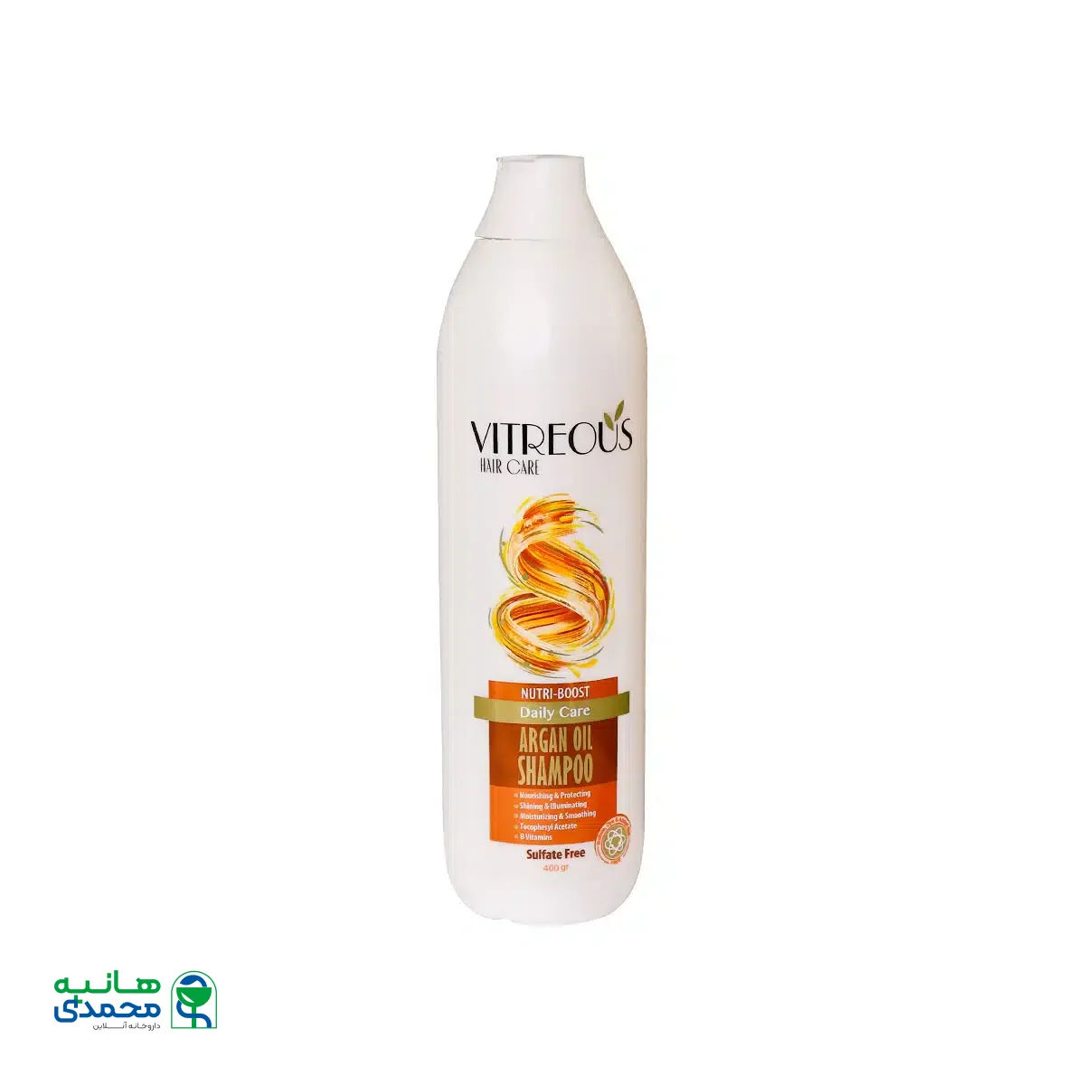 شامپو روزانه بدون سولفات ویتروس حاوی روغن آرگان 400 گرم