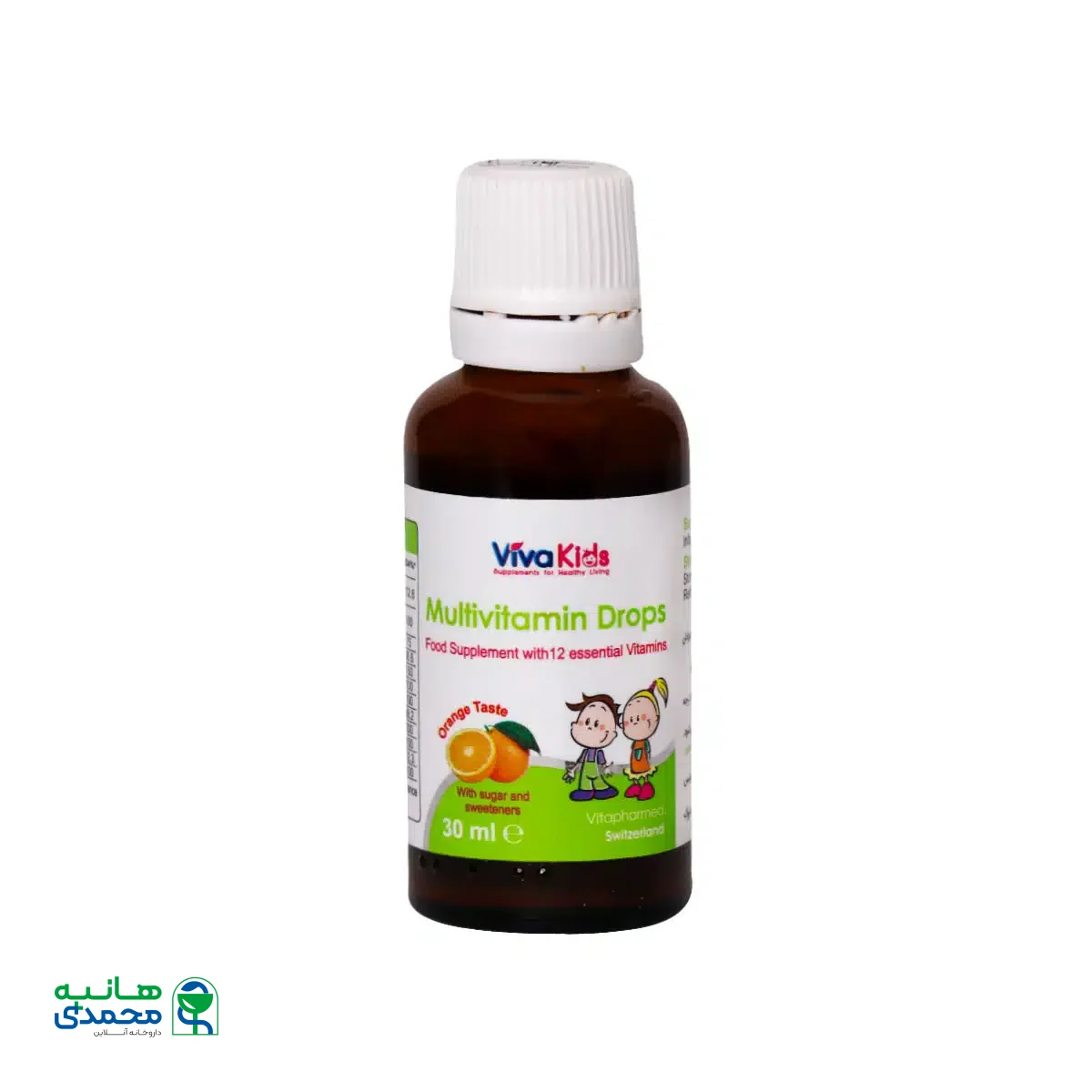قطره مولتی ویتامین ویواکیدز 30 میلی لیتر