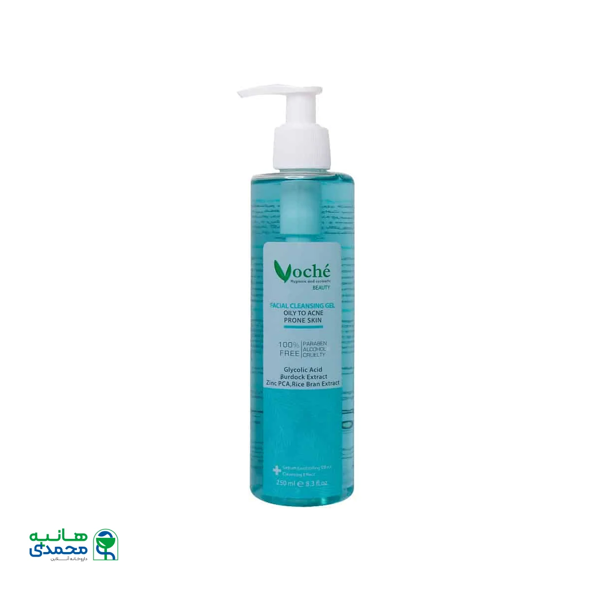 ژل شستشوی صورت پوست چرب وچه