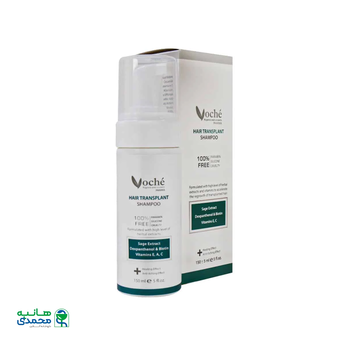 شامپو مناسب موهای کاشته شده وچه