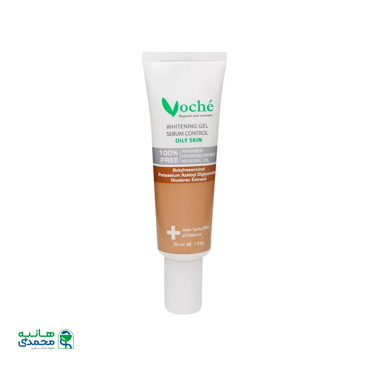 ژل رفع لک و تیرگی مناسب پوست چرب و مستعد آکنه وچه 30 میلی لیتر