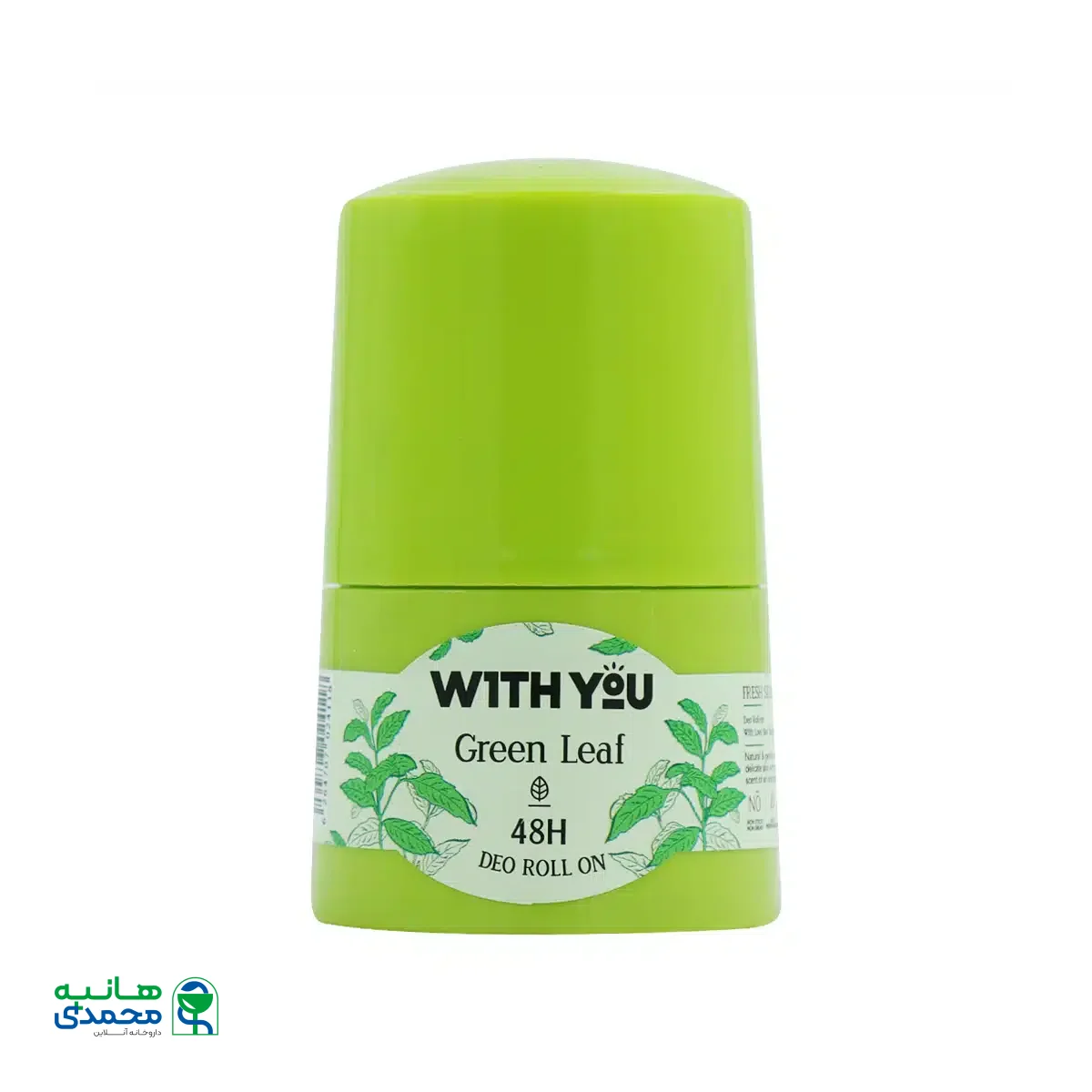رول ضد تعریق زنانه ویت یو مدل Green Leaf حجم 50 میلی لیتر