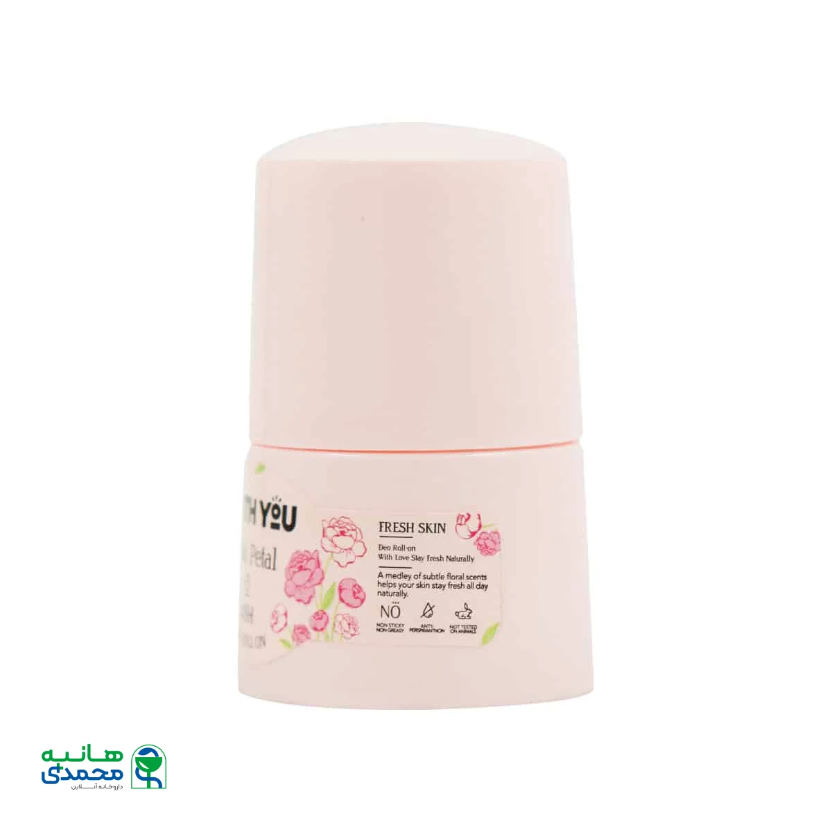 رول ضد تعریق زنانه ویت یو مدل Pink Petal