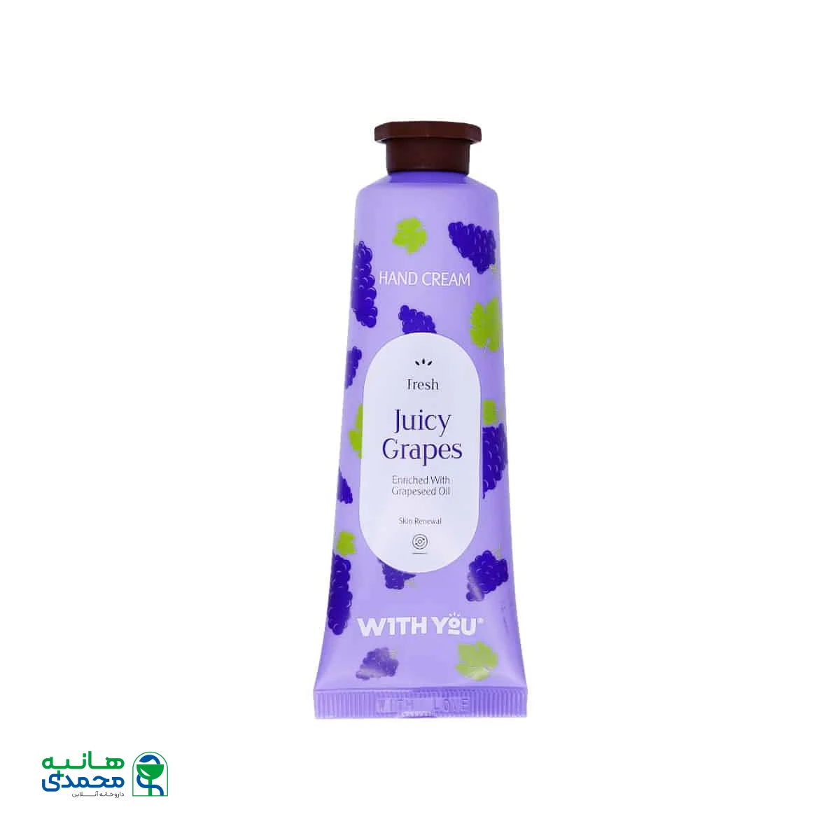 کرم نوسازی و مرطوب کننده دست حاوی روغن هسته انگور ویت یو