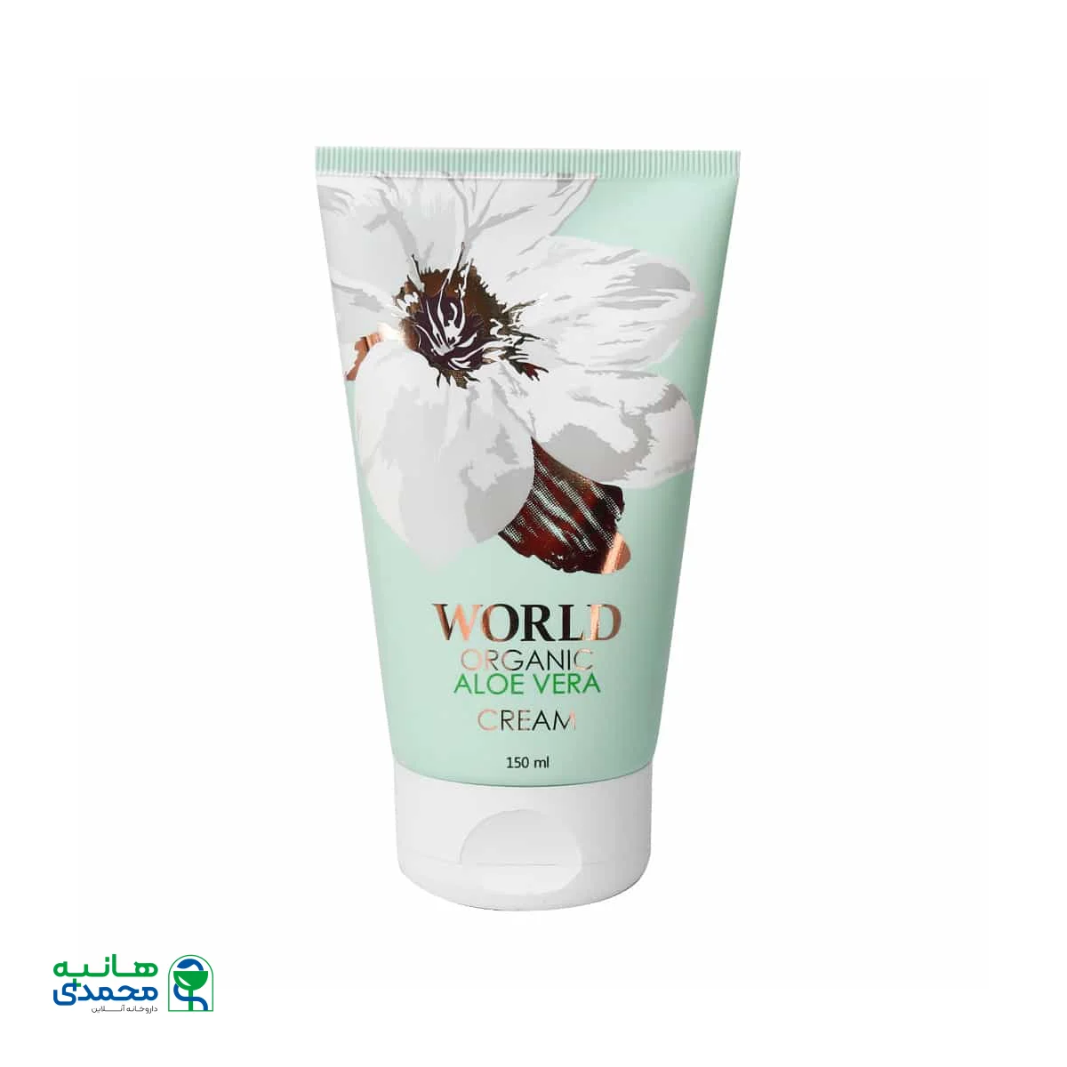 کرم تیوپی مرطوب کننده و نرم کننده عصاره آلوئه ورا ورد کالر