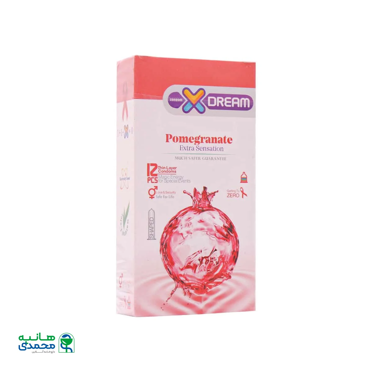 قیمت کاندوم تنگ کننده انار ایکس دریم